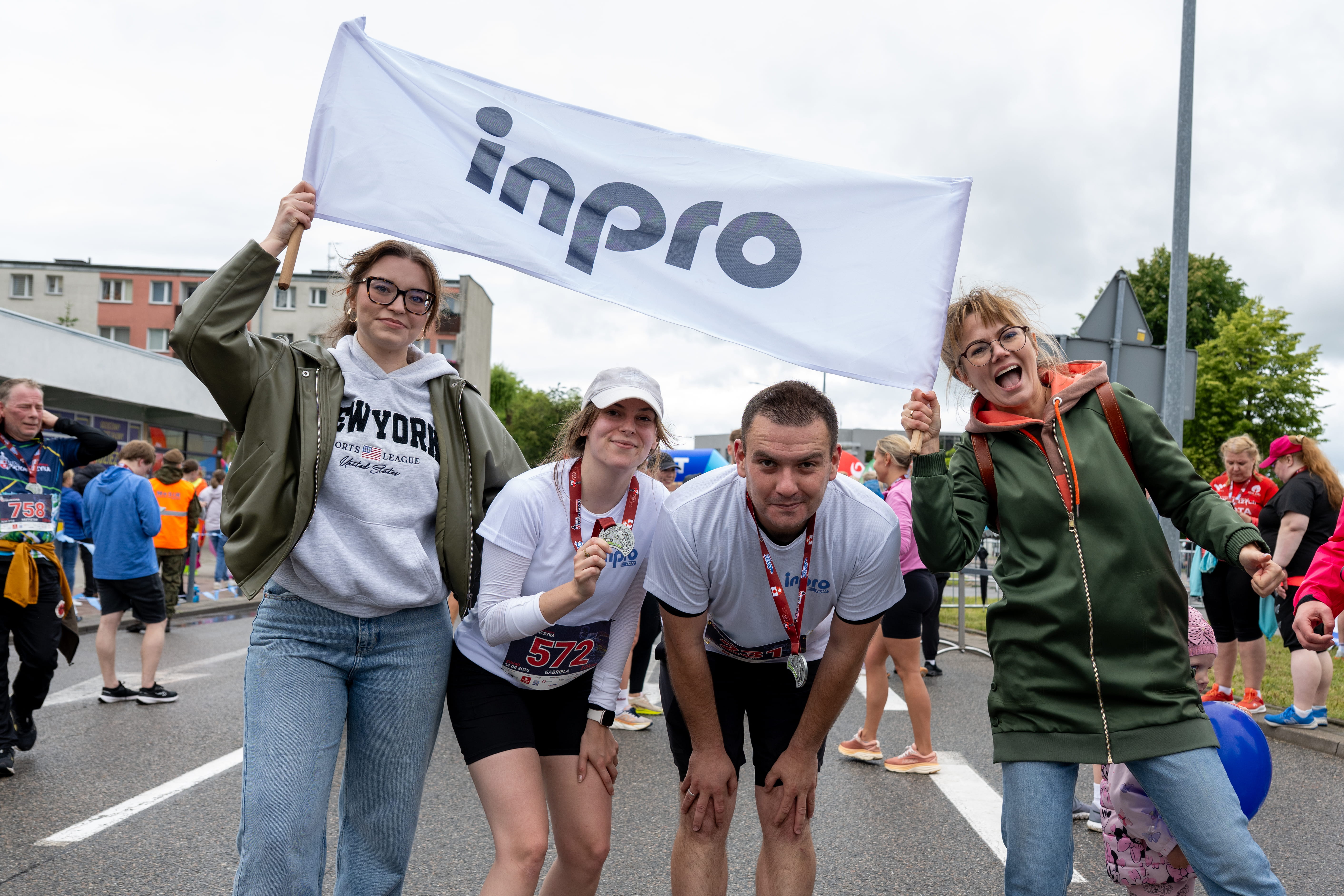 #InproTeam na starcie Biegu Piekarczyka w Elblągu!
