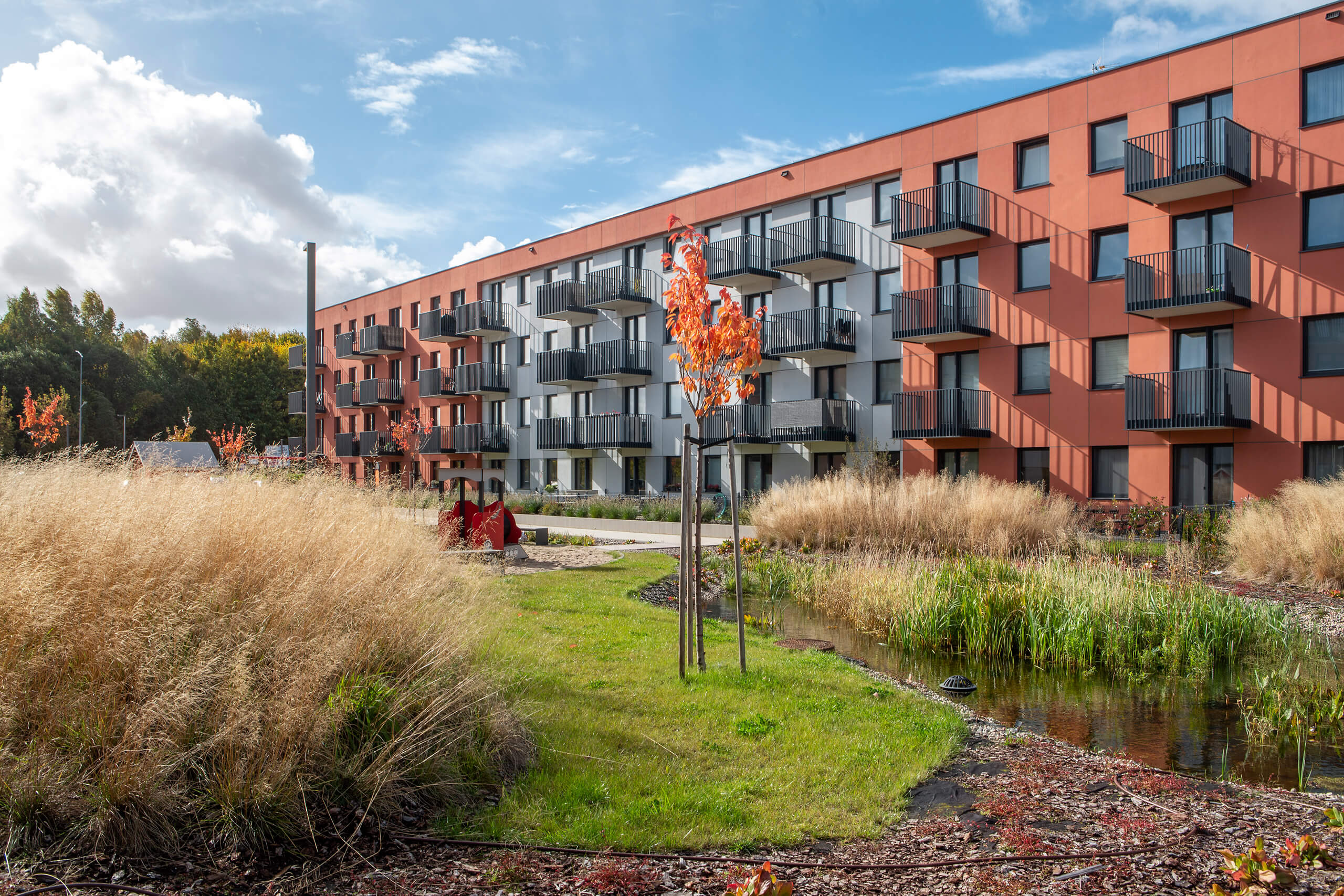 Budynek A  i B - budowa zakończona