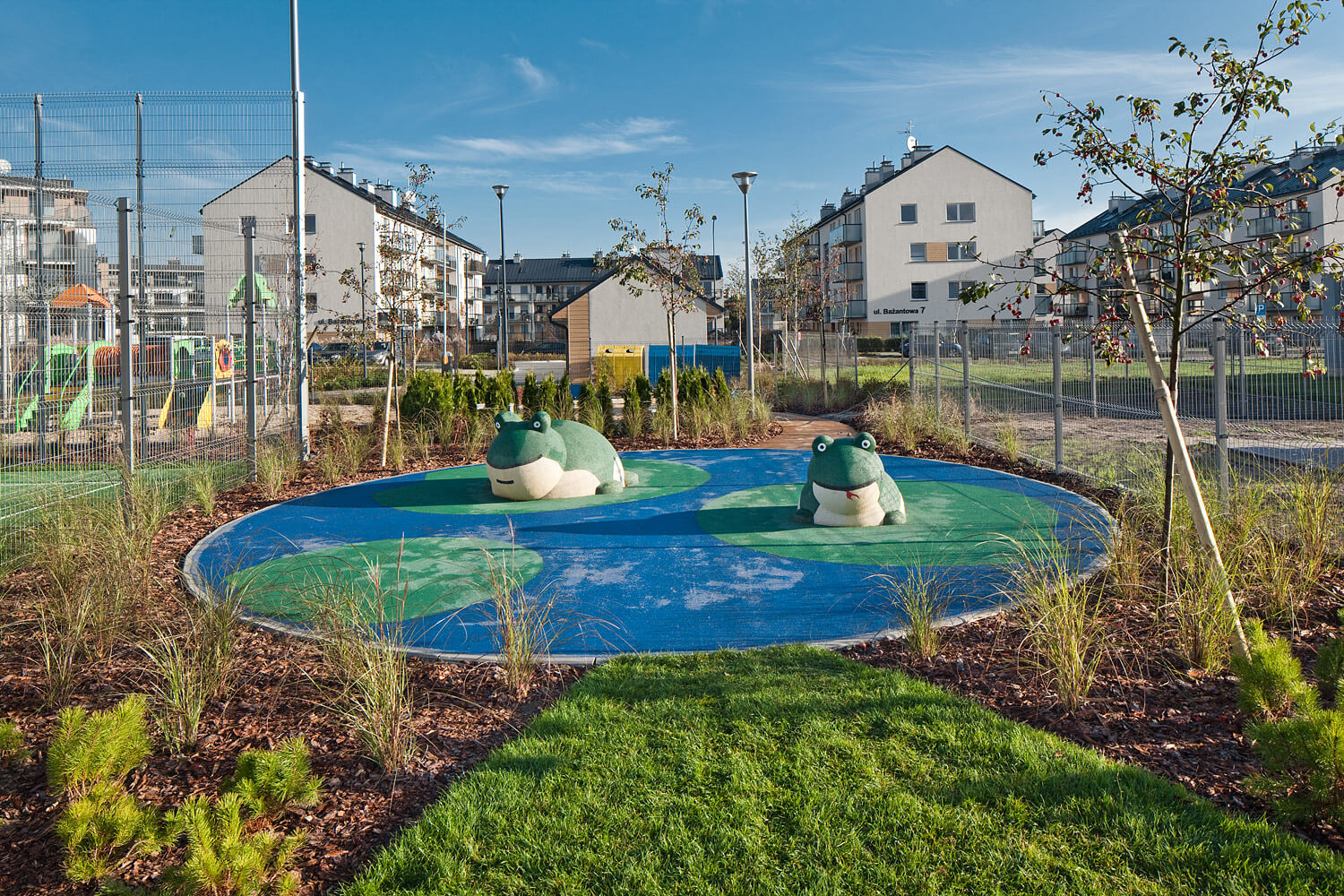 plac zabaw na osiedlu Wróbla Staw w Gdańsku