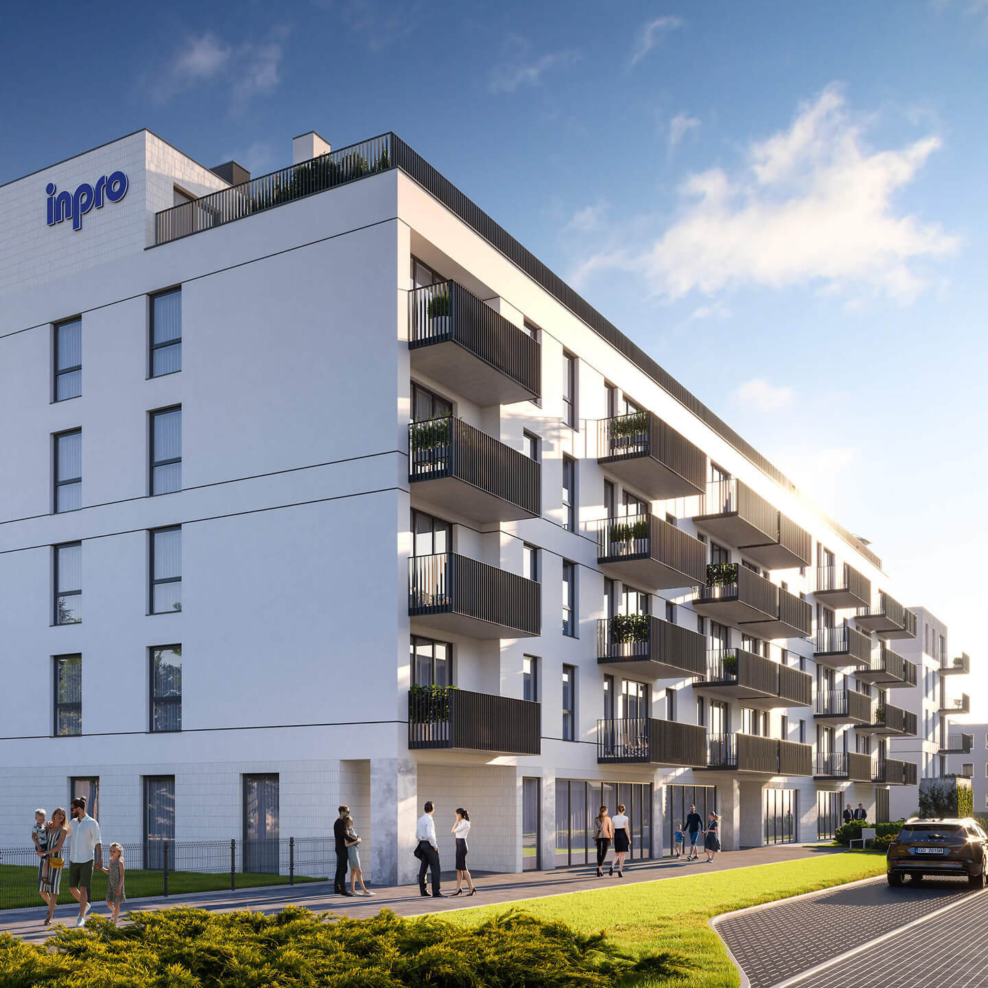 2 lokale biurowe położone na parterze jednego z budynków