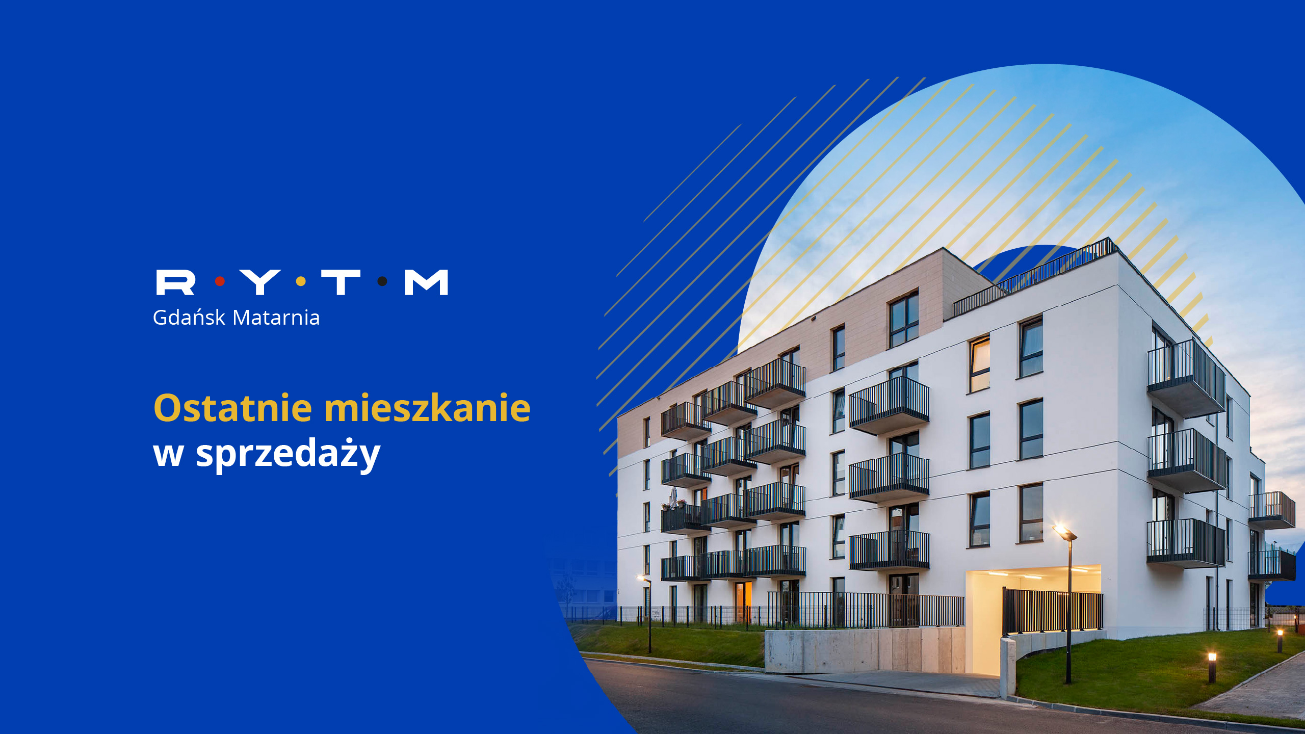 Ostatnie gotowe do odbioru mieszkanie w ramach inwestycji Rytm